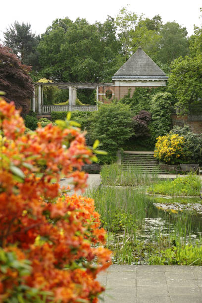 istock Hill Garden and Pergola 2182362333