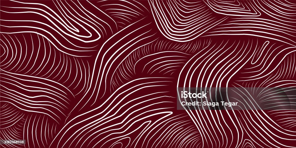 Wave Rope Vector Rope Line Effect Wave Monocrome Background Stock Illustration ...