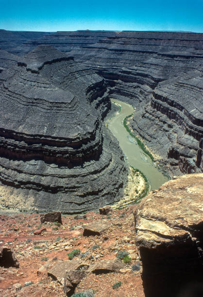 istock Goosenecks SP - Looking into Canyon Vertical - 1978 2182369377