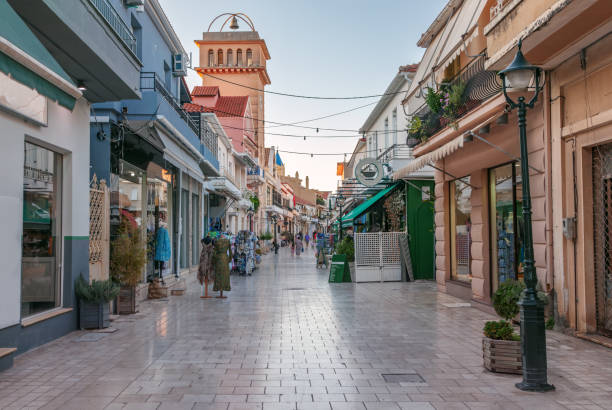 istock Street in Argostoli 2182371410