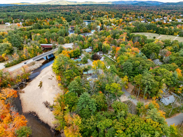 istock The Saco River Covered Bridge, Conway, New Hampshire, USA 2182374351