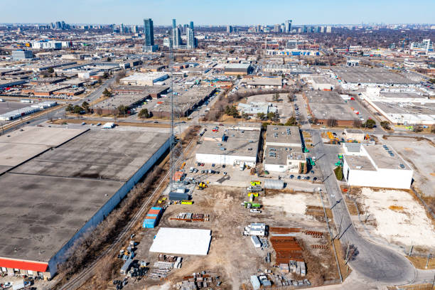 istock The view of Gardiner Expy and Islington Ave, Etobicoke, Canada 2182377233