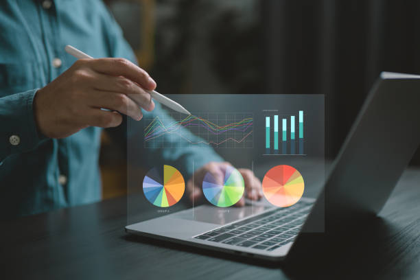 istock Business Intelligence and Strategy. The role of business intelligence tools in tracking performance metrics and strategizing based on analyzed data. 2182377344