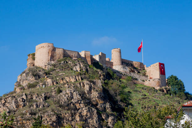 istock View of Kastamonu Castle in Kastamonu, Turkey 2182379072