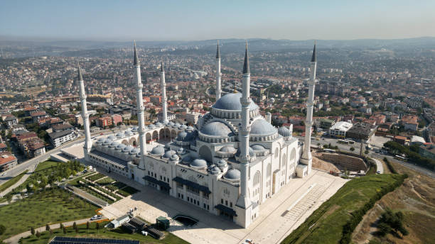 istock Camlica Mosque in Istambul 2182402462