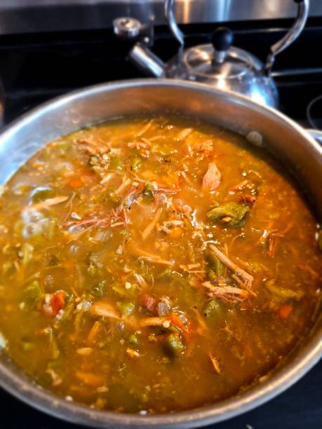 istock Homemade Green Chili 2182406241