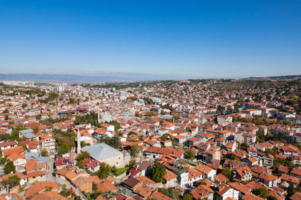 istock Old Turkish Kastamonu city view. 2182412237