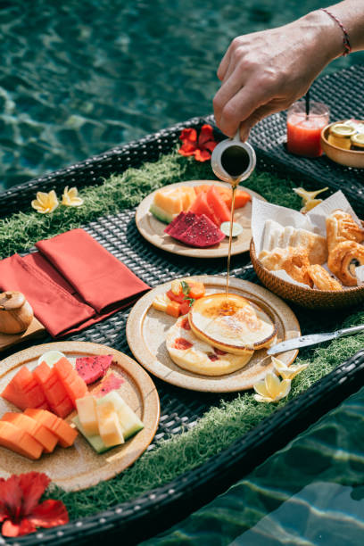 istock Floating Breakfast in Luxury Hotels 2182415339