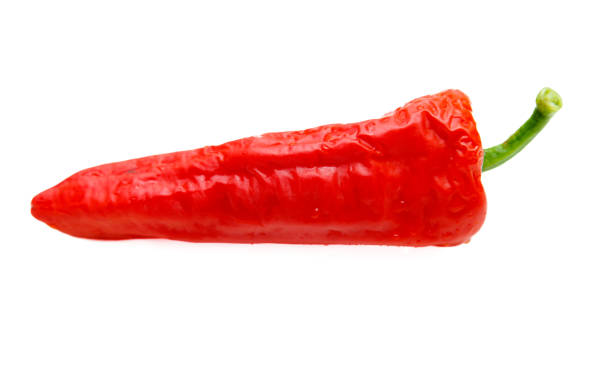 istock A red pepper is shown in a white background 2182416513