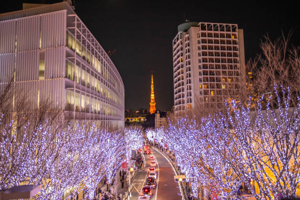 istock Keyakizaka Christmas Illumination 2182420059