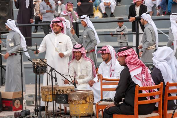 Arab friends enjoy a night spent together in Dubai