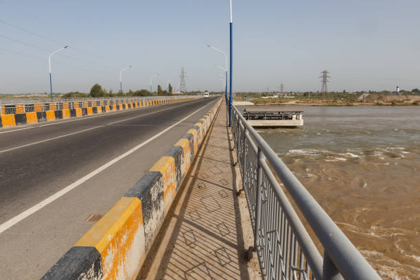 istock Bridge over the Vakhsh River 2182443935