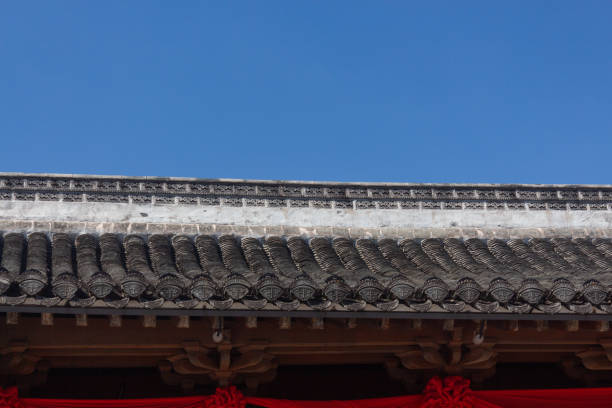 Jiangnan Huizhou building eaves and ridges