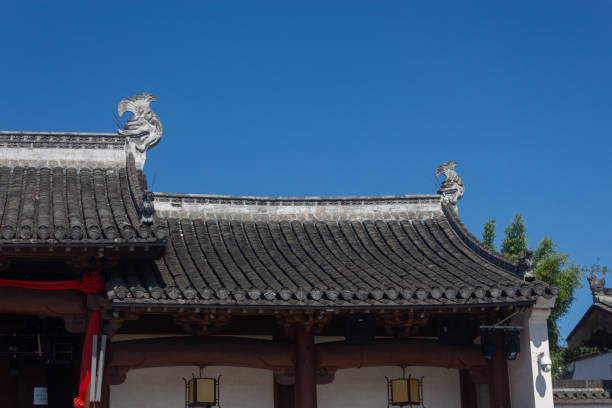 istock Traditional Chinese Huizhou architecture roof 2182446877