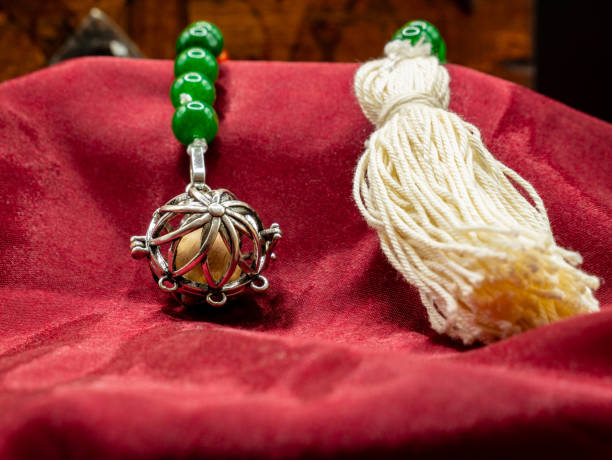 istock Pomander or Pomme D'Ambre Exhibition, Medieval Scented Ambergris Object 2182447745