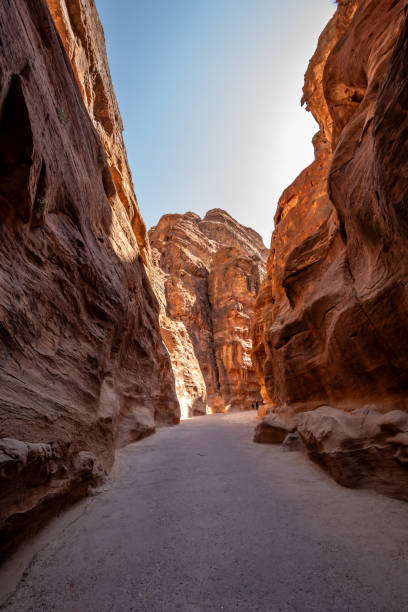 istock Petra Mountains and Rock Jordan 2182453572