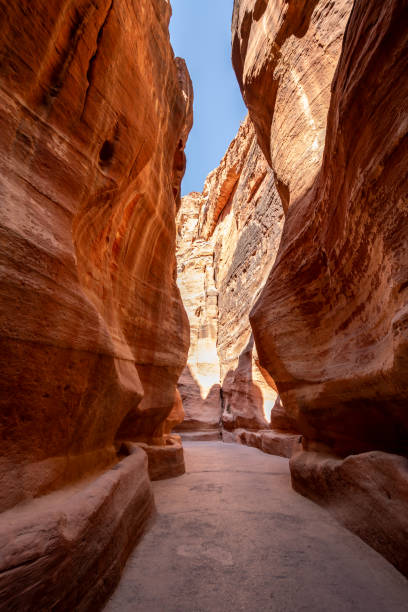 istock Petra Mountains and Rock Jordan 2182454502