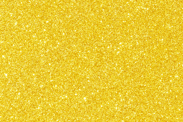 istock Golden yellow glitter bokeh background. 2182460833
