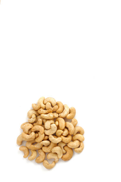 istock Cashew nuts isolated on a white background 2182466666
