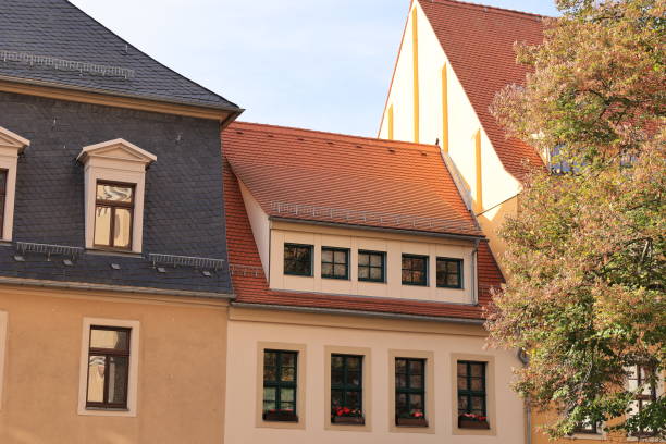 istock Beautiful autumn day in Freiberg in Saxony 2182470492