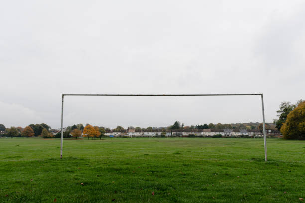 istock Grassroots football pitches (soccer pitches) 2182472616