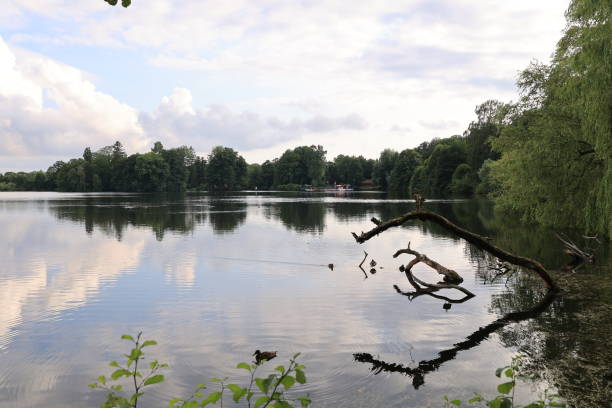 istock Evening atmosphere in Barmstedt in Schleswig-Holstein 2182480519