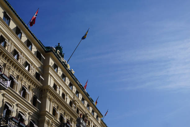istock Low angle of a beautiful building against the sky 2182487588