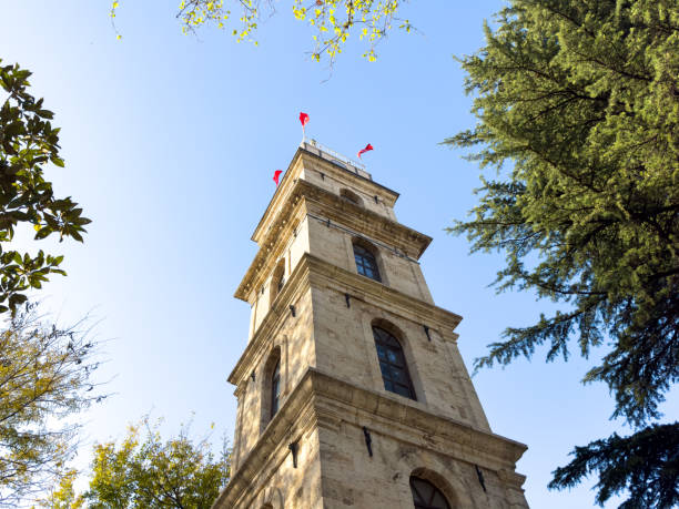 Tophane Historical Clock Tower at Bursa
