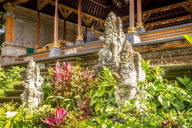 istock Statue in the Ubud Palace (Puri Saren Agung), Bali, Indonesia 2182501549