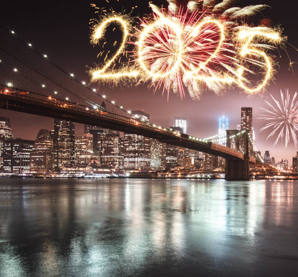 istock fireworks in nyc for the new year in 2025 2182501626