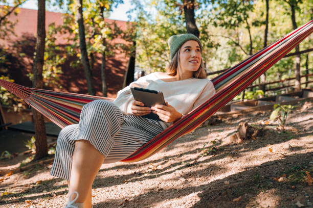 istock Very peaceful moment on a hammock 2182504161