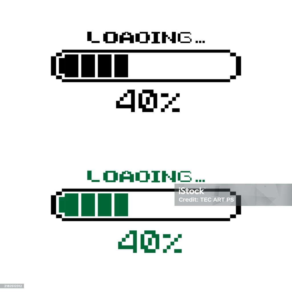 Get Load Graphic Examples Loading Bar 40 Stock Illustration - Download Image Now - Business ...