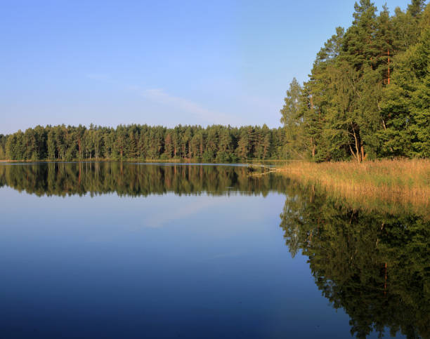 istock Calm Baltis Lake In The Morning 2182518895