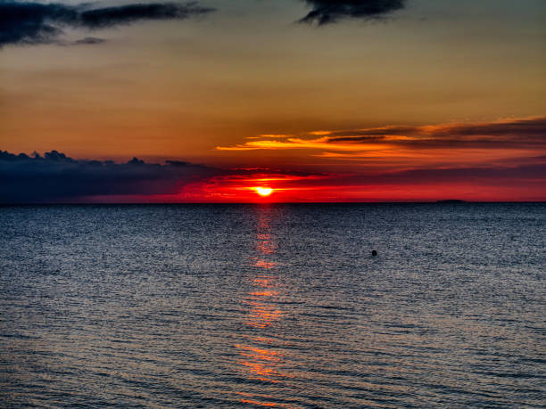 istock Sunrise at the Baltic Sea 2182526330