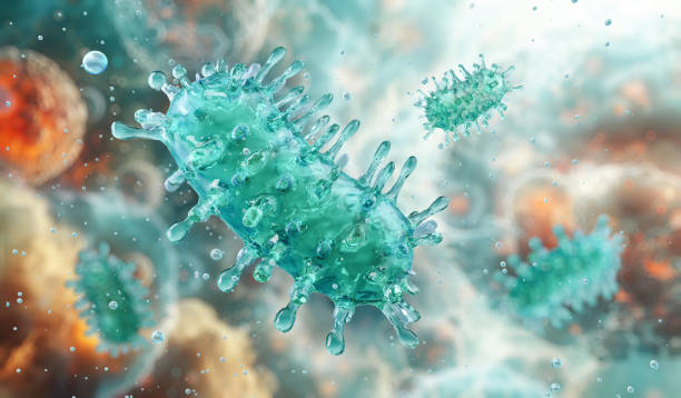 istock Rabies virus, a lyssavirus that causes a fatal neurological disease 2182529002