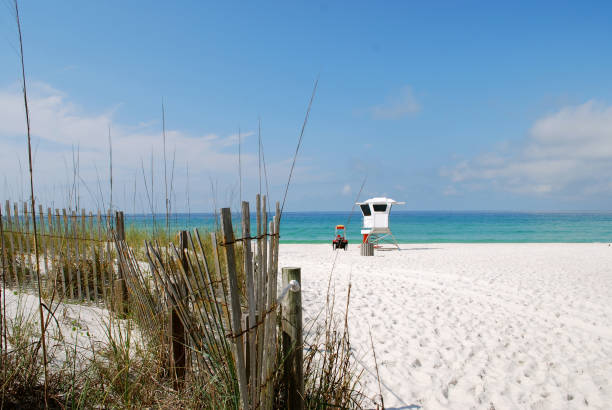 istock Florida beach with vivid sky 2182530076