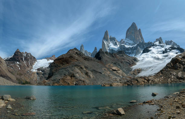 istock Beautiful mountain landscape with lagoon 2182539266