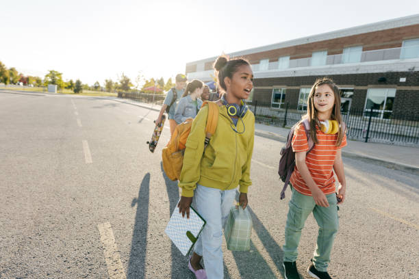 istock Learning Cooperation Through Outdoor Exploration for School Kids 2182553552