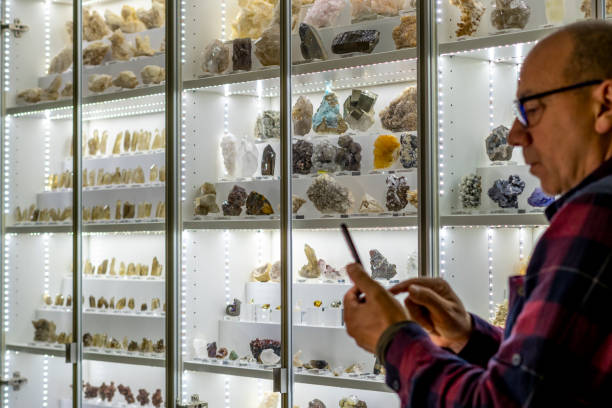 istock Geologist collects data with his mobile phone 2182553964