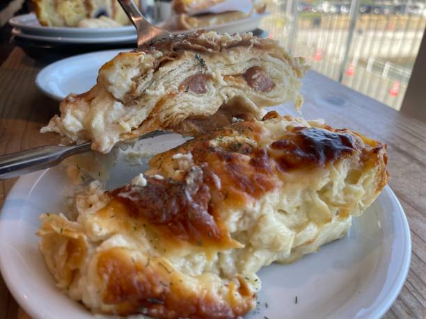 istock Gratin made with croissant dough 2182556335