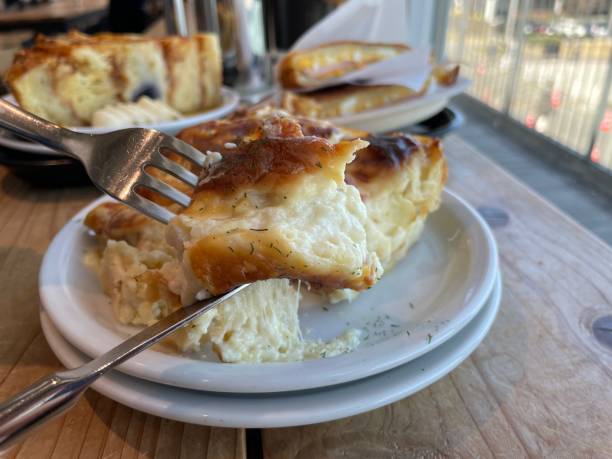 istock Gratin made with croissant dough 2182556363