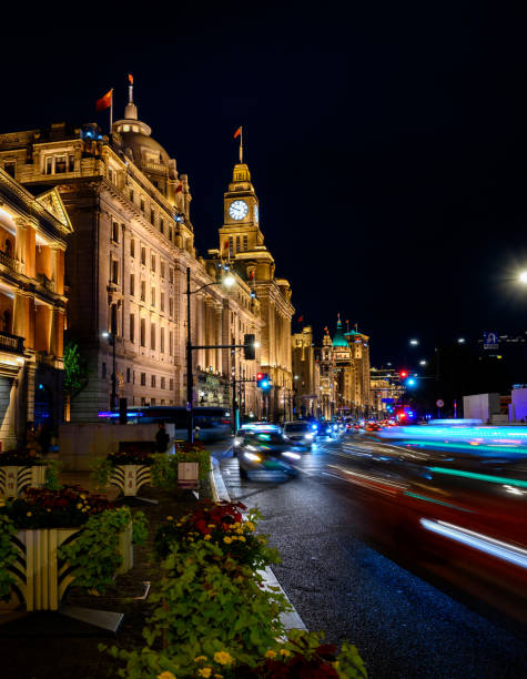 istock Shanghai Bund Day and Night 2182559195