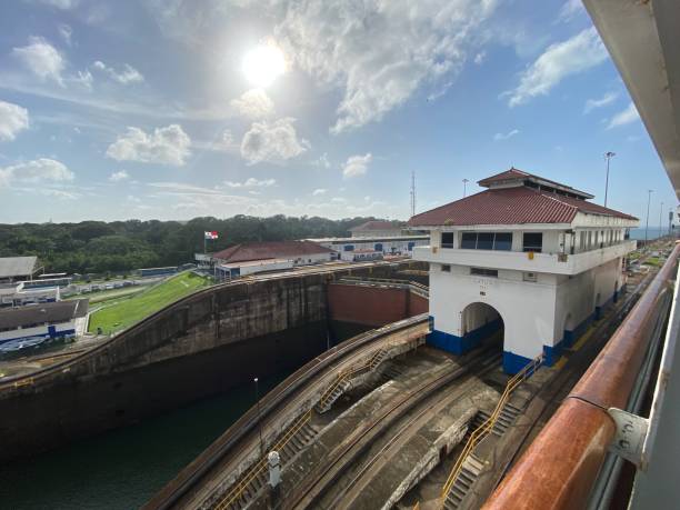 istock Gatun Locks at the Panama Canal 2182570259