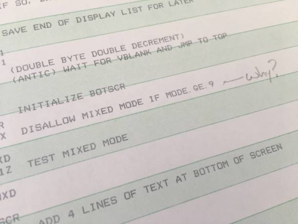 Matrix Monospace Code 760+ Dot Matrix Printer Stock Photos, Pictures & Royalty-Free Images ...