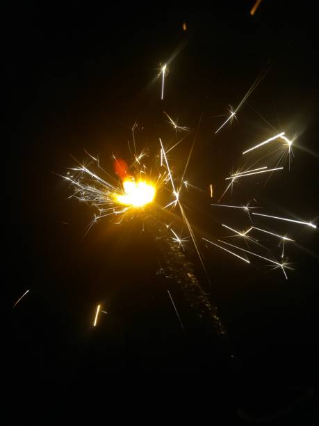 istock The beautiful spark light view in the evening 2182591824