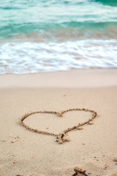 istock A drawn heart on the beach in Ayia Napa 2182592503