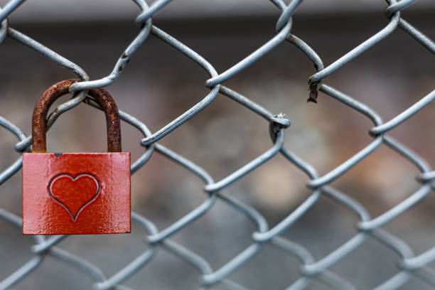 istock A photo of a padlock with drawn hearts 2182594924