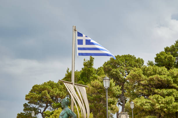 istock Flag of Greece 2182596409