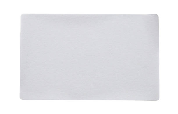 istock Paper sticker label isolated on white background 2182607100