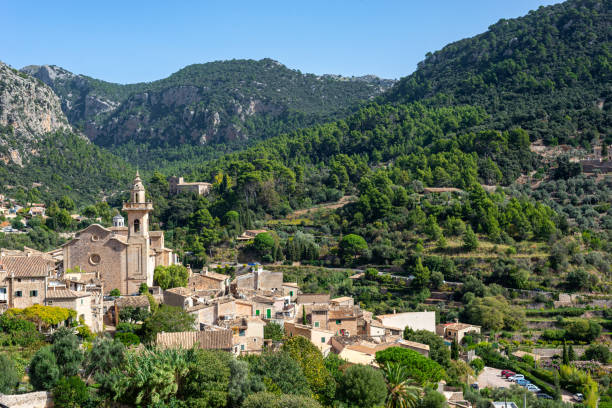 istock Small mountain village in Mallorca 2182611734